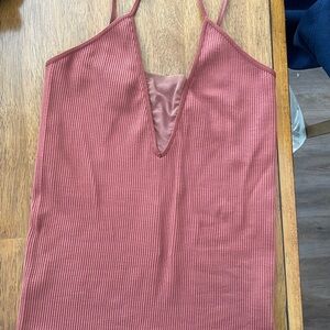 Free People Ribbed V-Neck Camisole